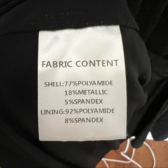 Alamour the Label Norma Long Sleeve A-Line Midi Dress Black M *Missing Bra* - Picture 10 of 10